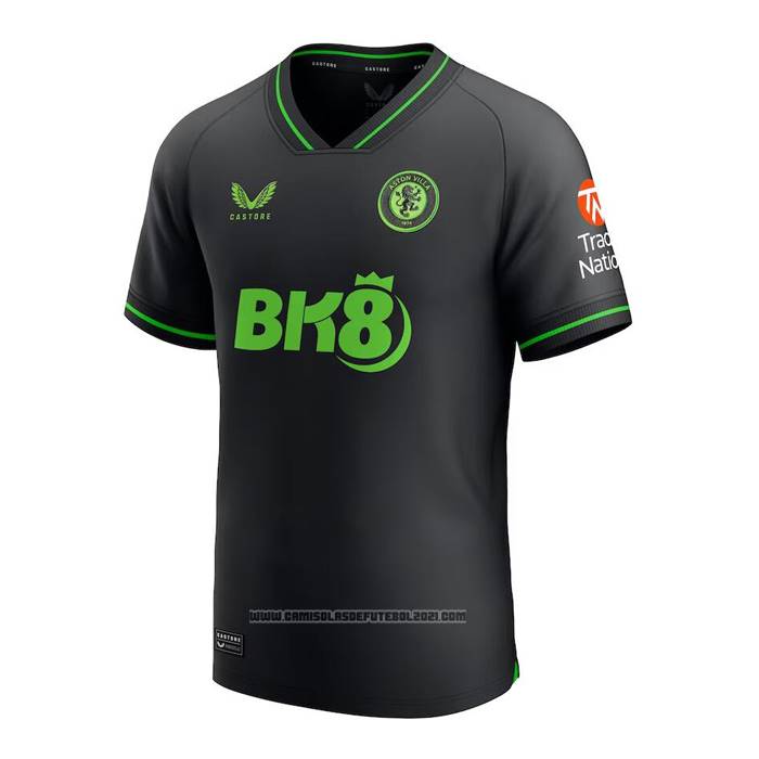 Camisola Aston Villa Goleiro 1º 2023-2024